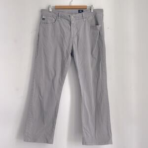 AG Adriano Goldschmied The Graduate tailored leg flat front chino trouser pants
